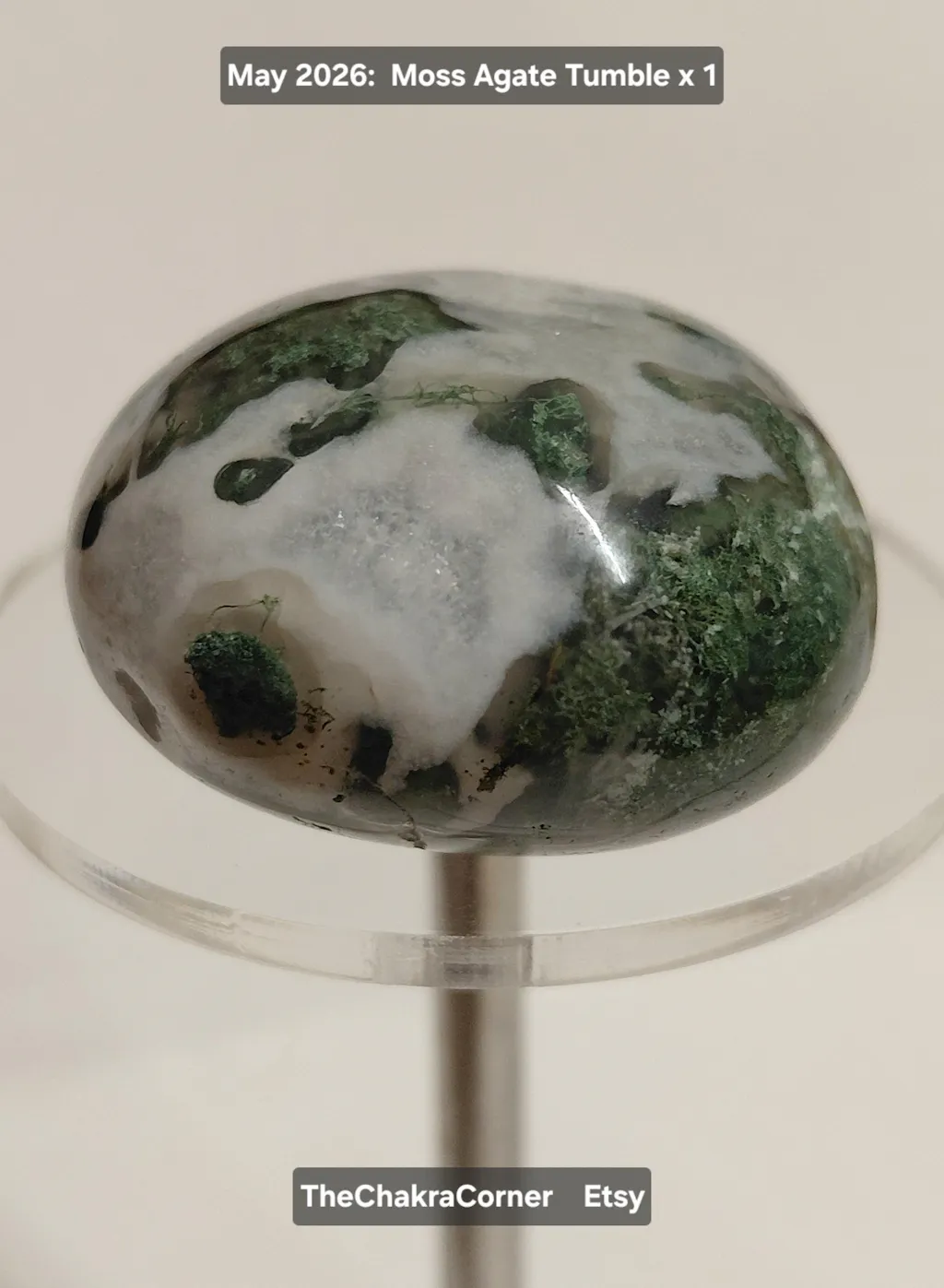 Moss Agate Tumbles