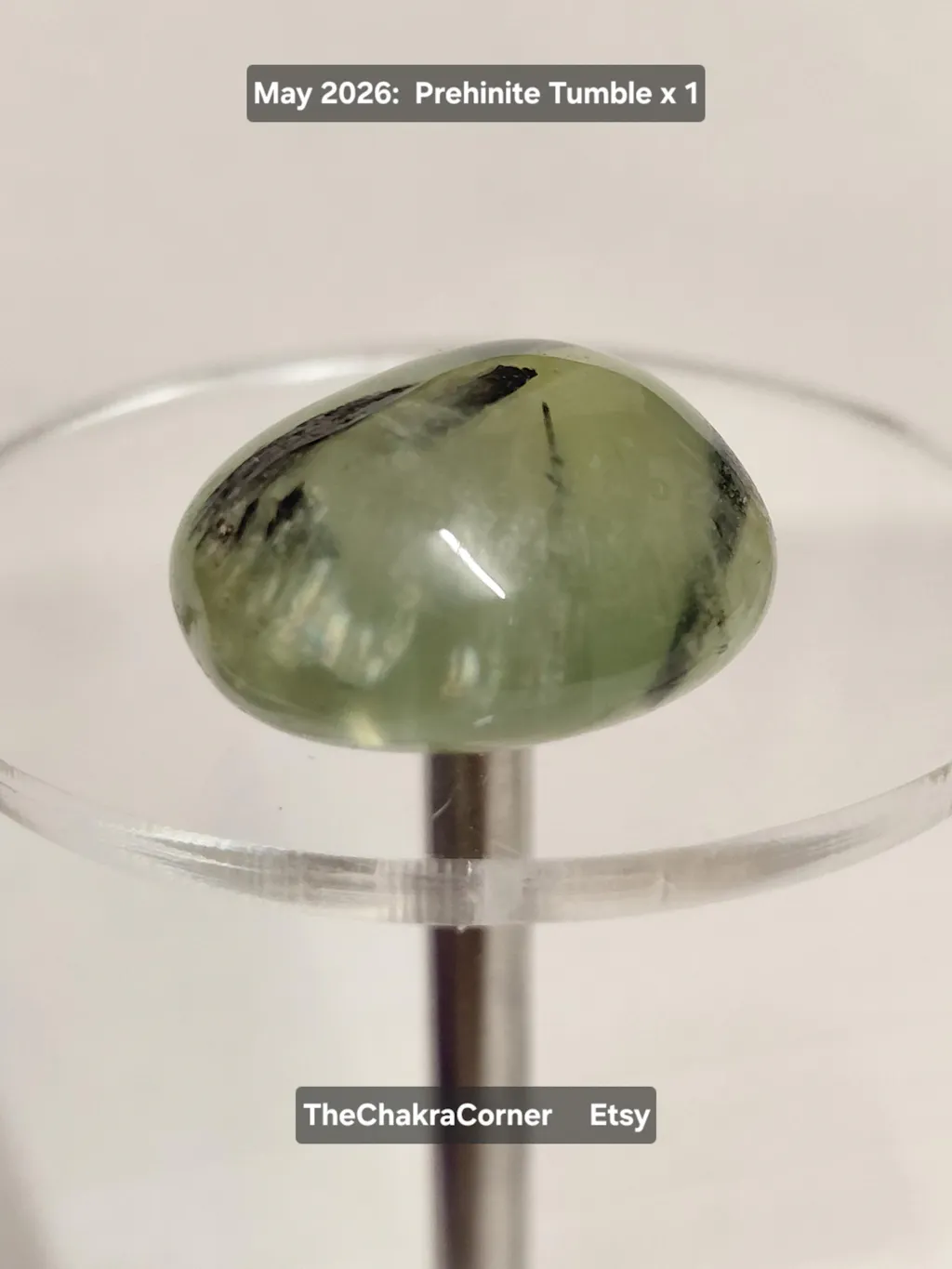 Little Prehnite Tumble Stone