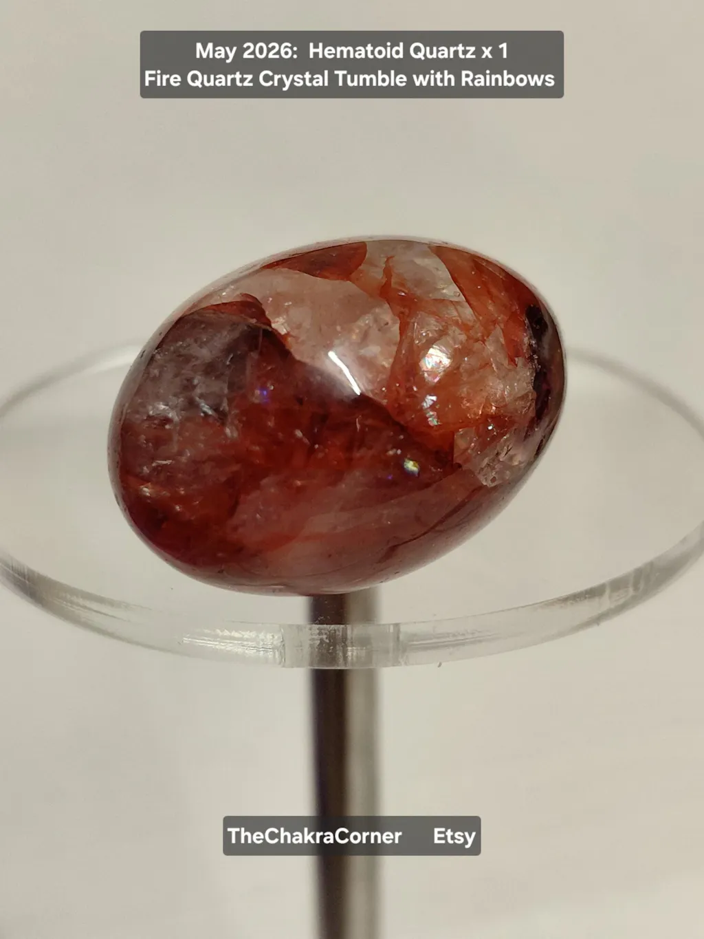 Fire Quartz Tumble