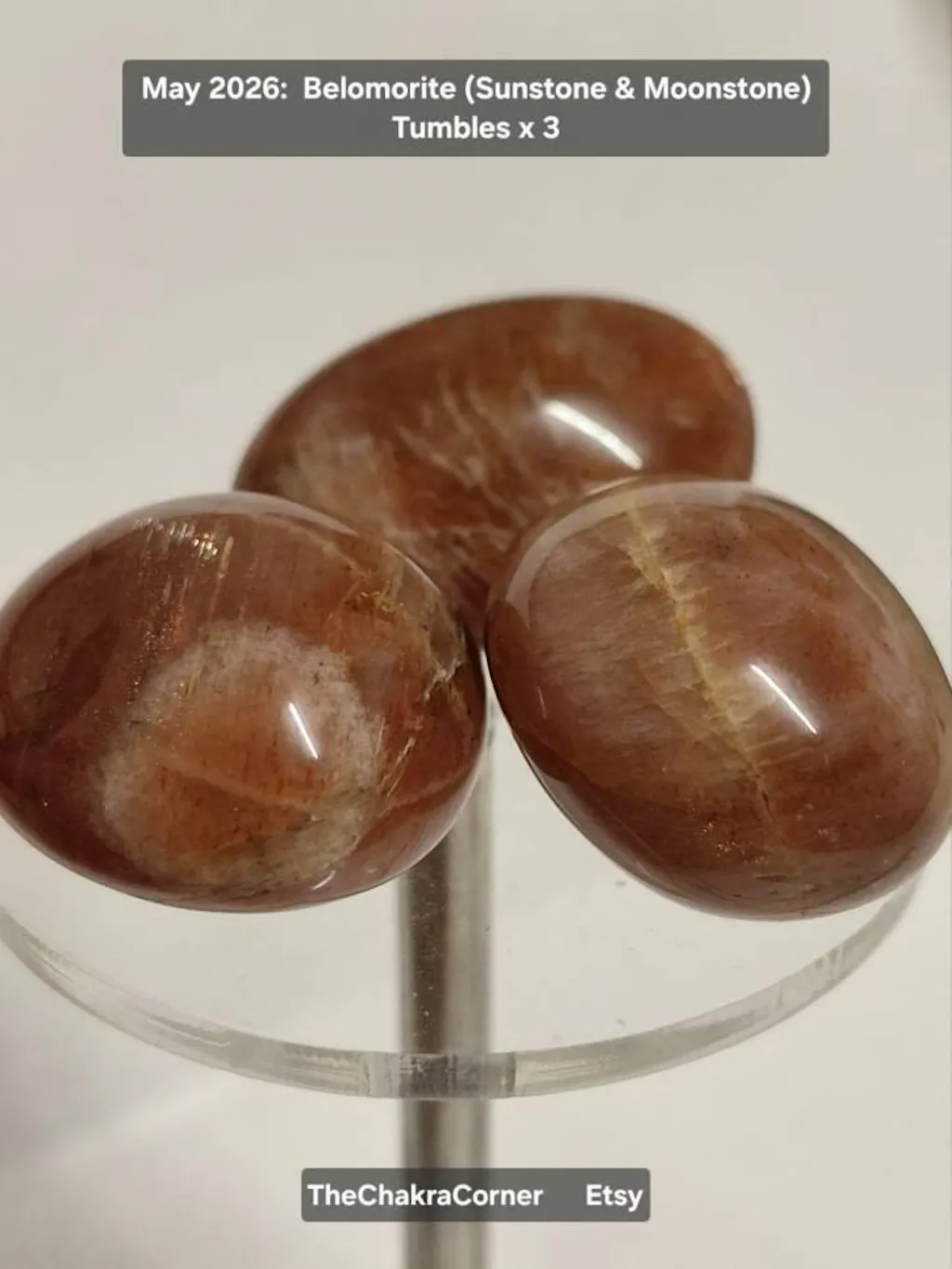 Belomorite (Sunstone & Moonstone) Tumble Stones