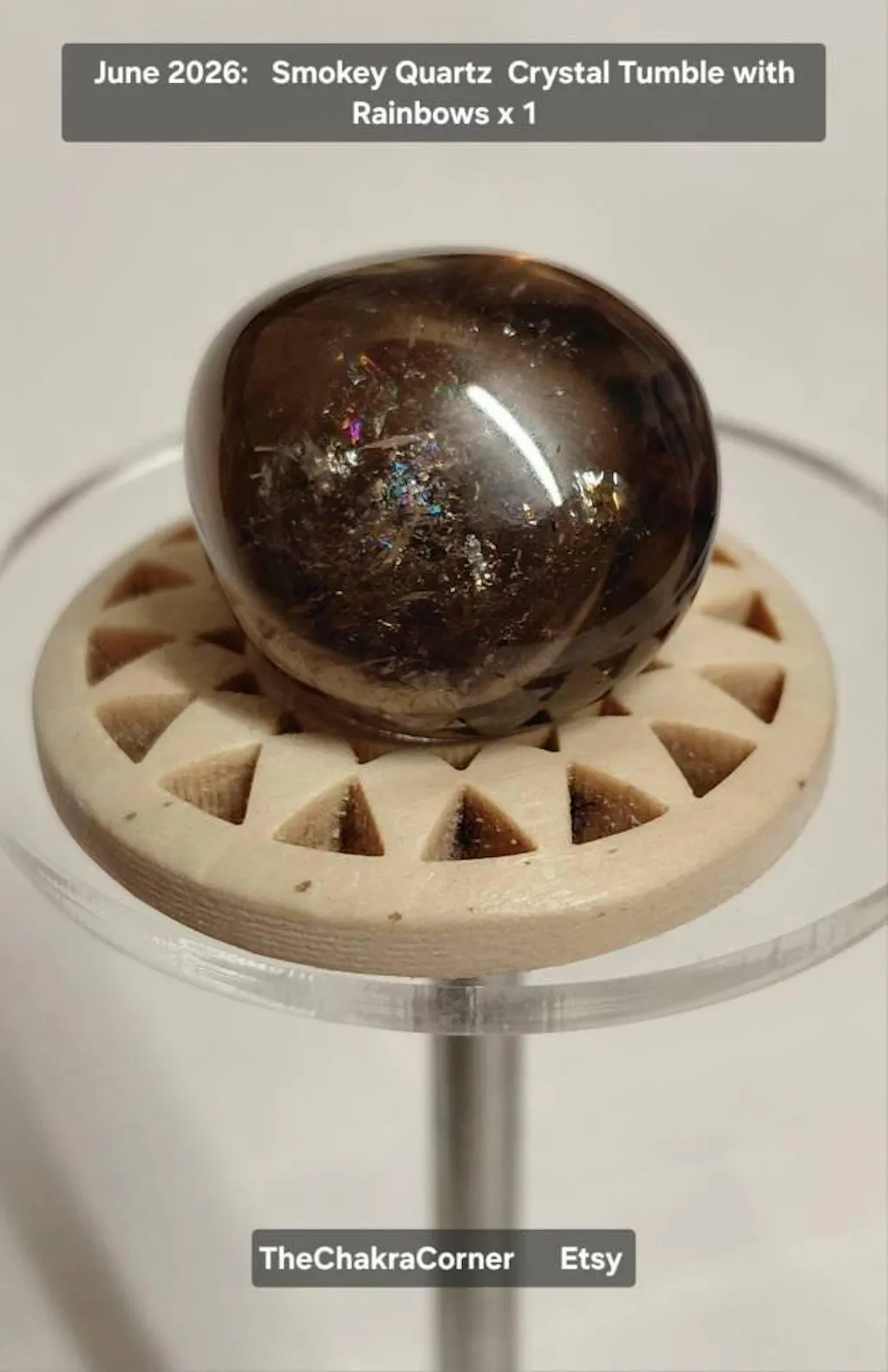 Smoky Quartz Tumble Stone