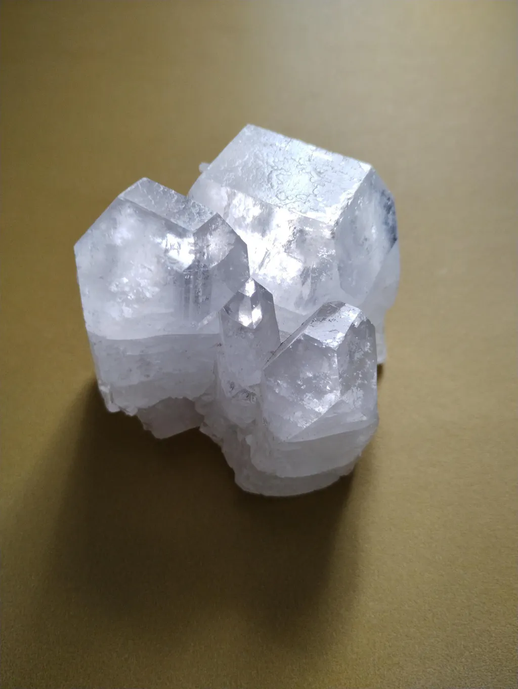 White Calcite Specimen - Natural Raw Crystal - Gemstone Cluster - 225g