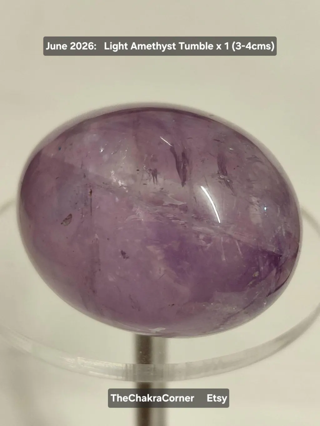 Light Amethyst Tumble