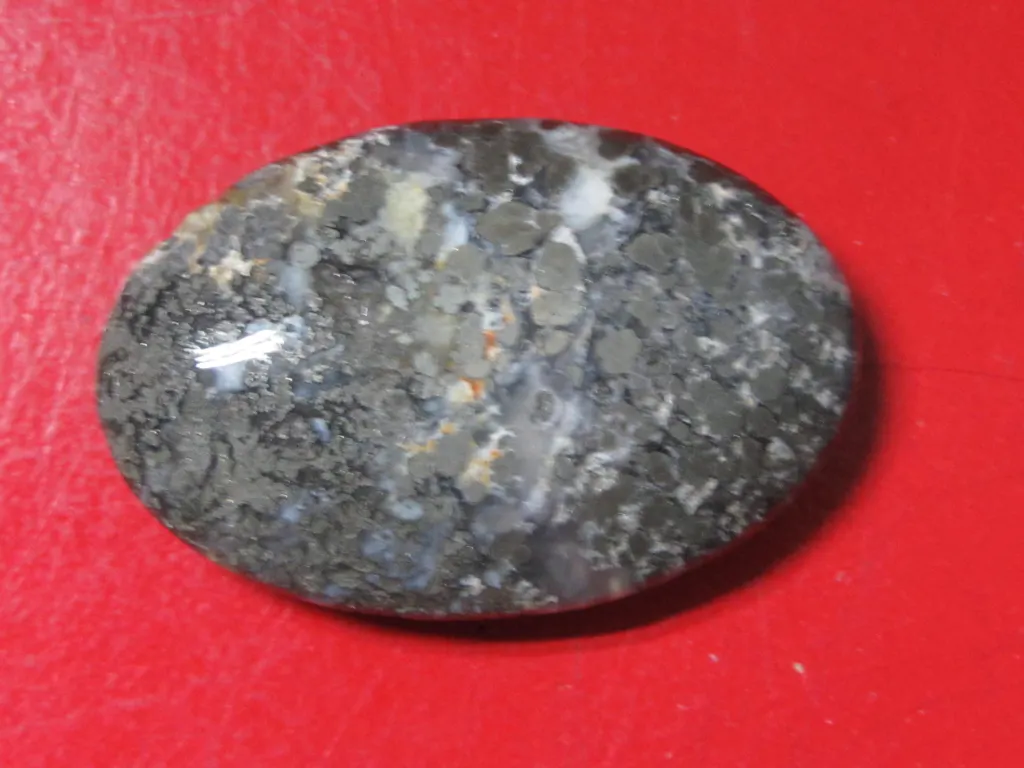 Pyrite & Agate Palm Stone