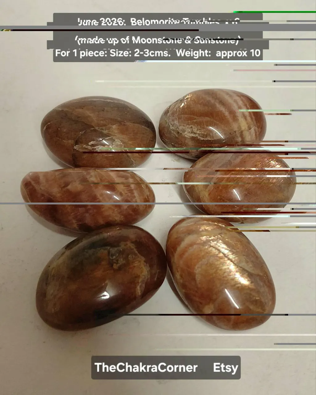 Belomorite (Sunstone & Moonstone) Tumble Stones