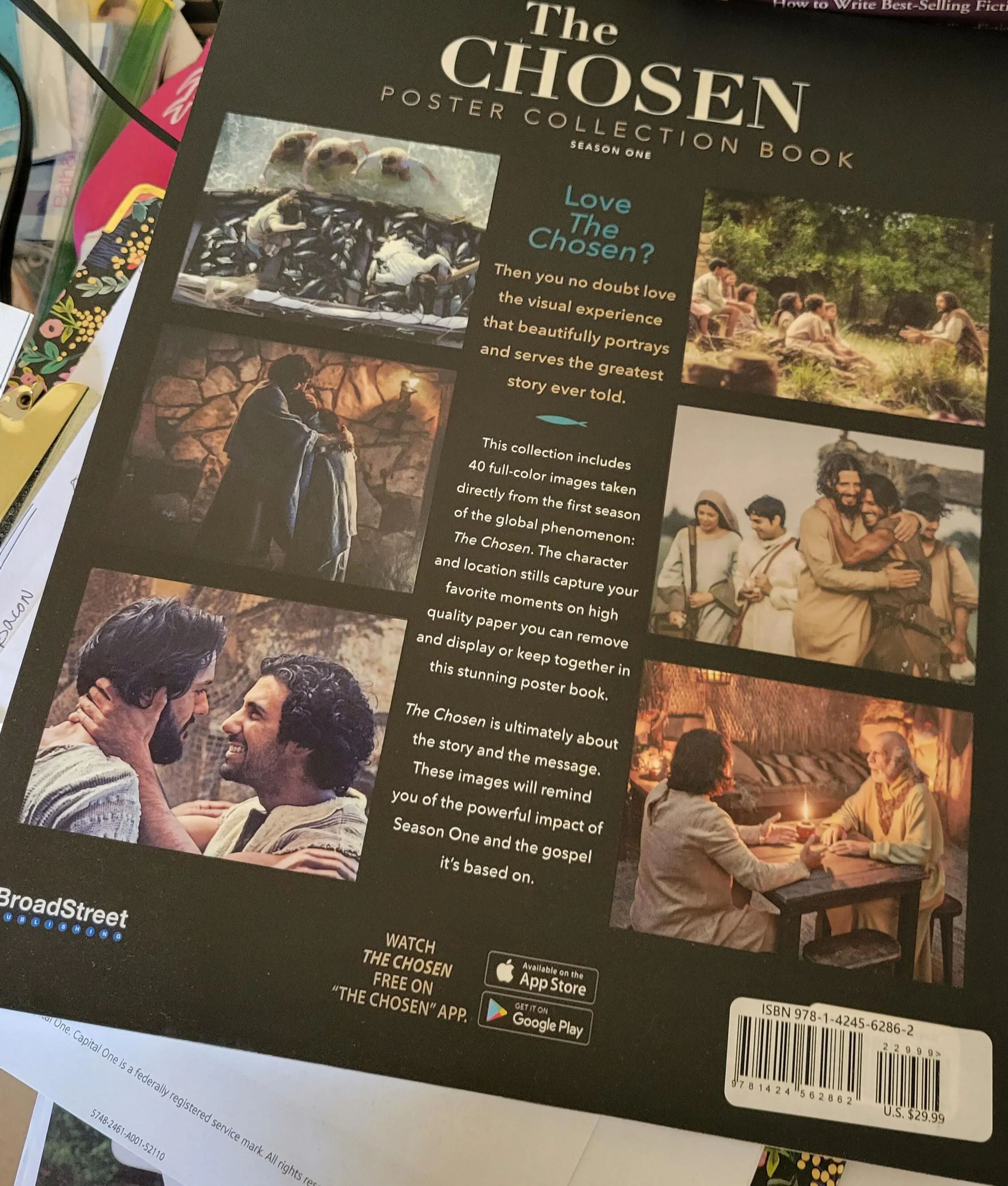 The Chosen Season 1 Poster Collection Book