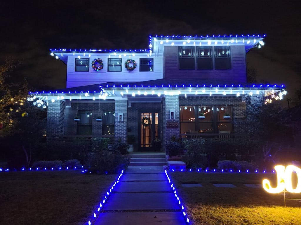 C9 Blue LED Christmas Light Bulbs, Opaque, Pack of 25 The Christmas