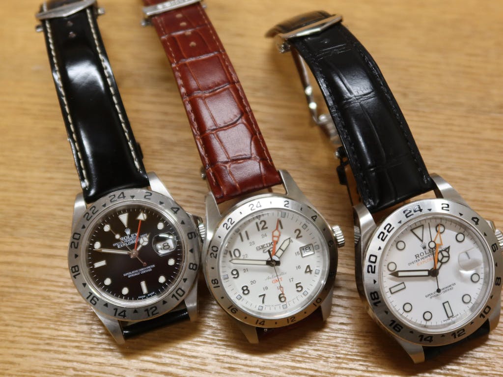 セイコー 5スポーツ フィールド GMT スポーツスタイル SBSC009 メンズ メカニカル 自動巻き ホワイトダイヤル メタルバンド 日本製