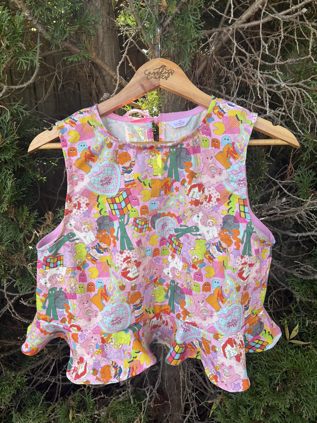 80s Mash Up (Pink) Preorder Fabric
