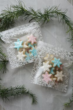 Snowflake Cookie Bag