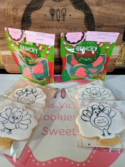 Cute Turkey PYO Stencil