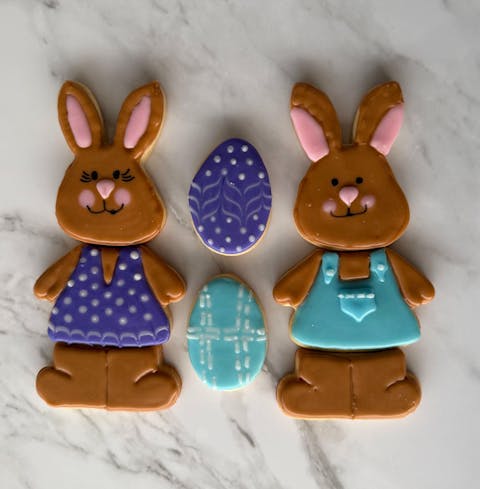 3pc Bunny Cookie Cutter Set