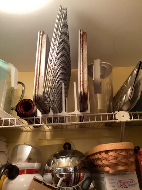 Cookie Sheet Drying and Storage Rack
