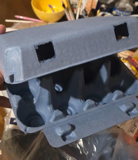 Denim Dozen Egg Cartons