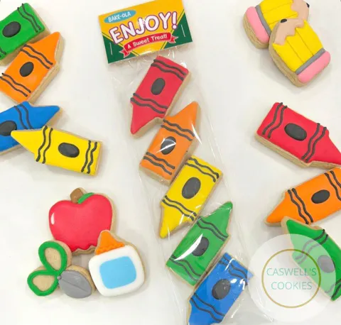 Bag Topper 3" - Single Crayon