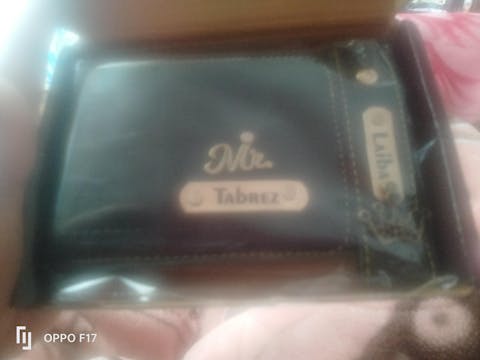 Personalized Wallet & Keychain Gift Set