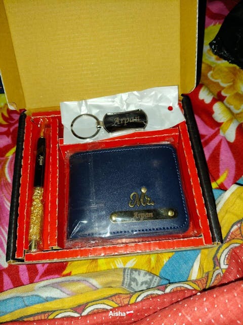 Men's Wallet Combo - Wallet + Keychain + Pen