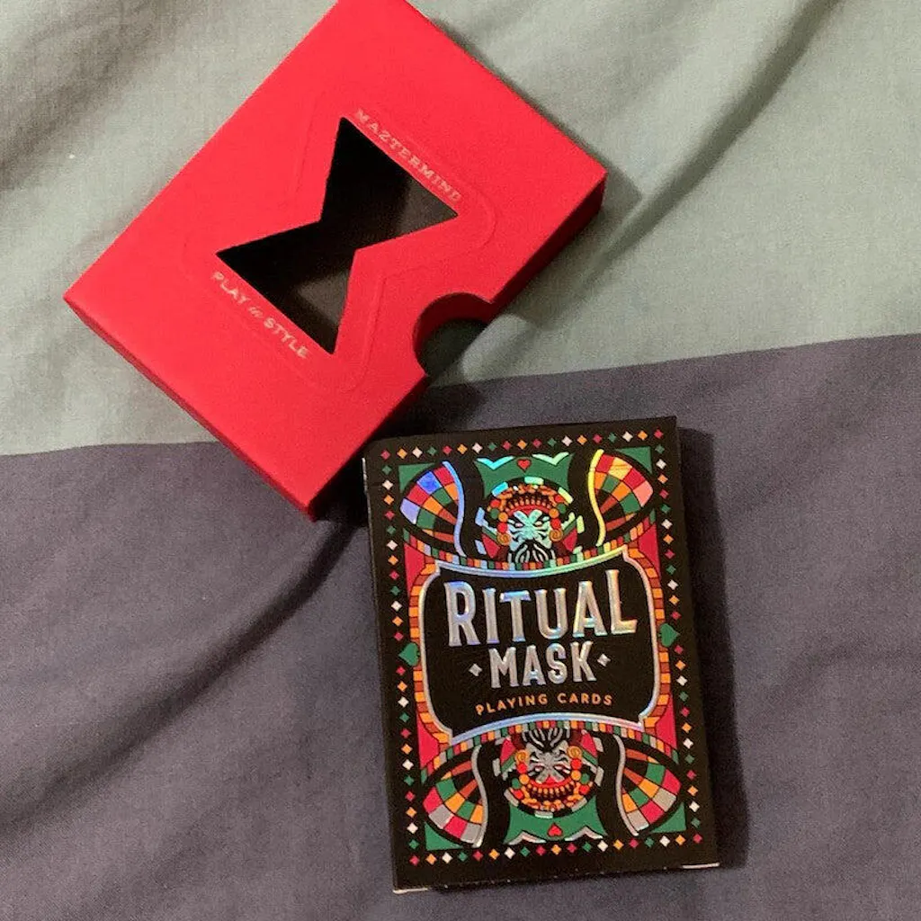 Ritual Mask Playing Cards