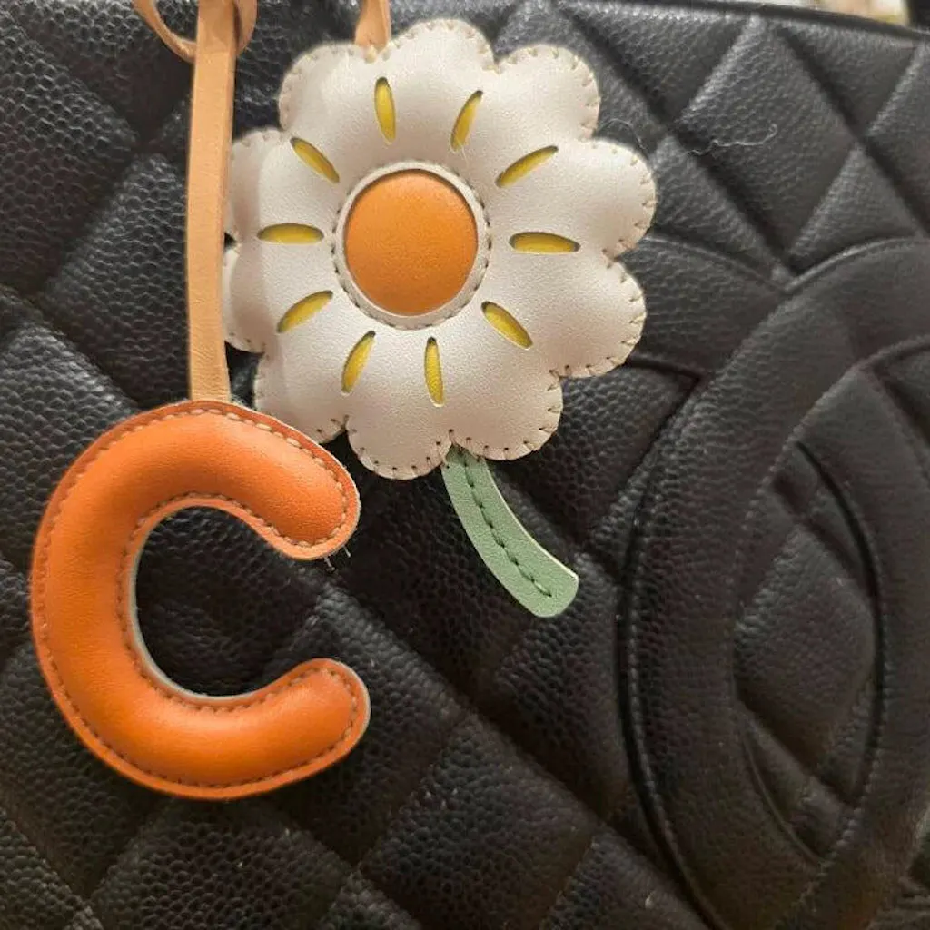 Flower Collection Bag Charm
