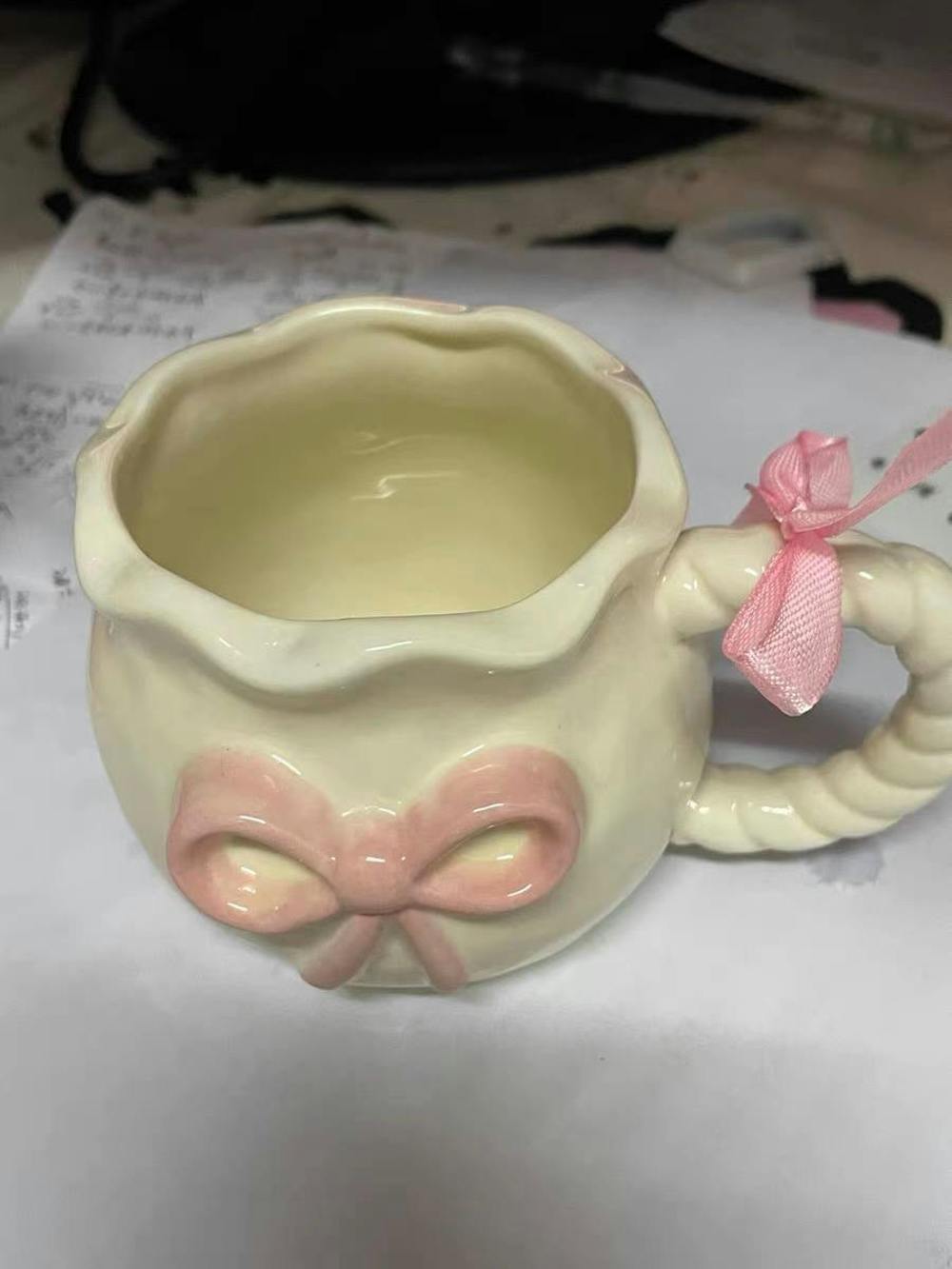 Pink Ribbon Mug