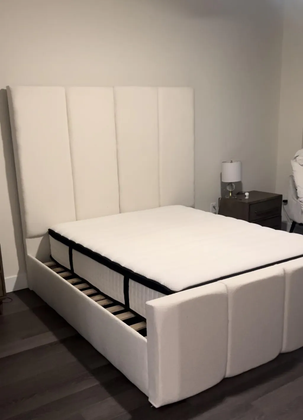 Cascade Paneled Luxury  Bed - Customized