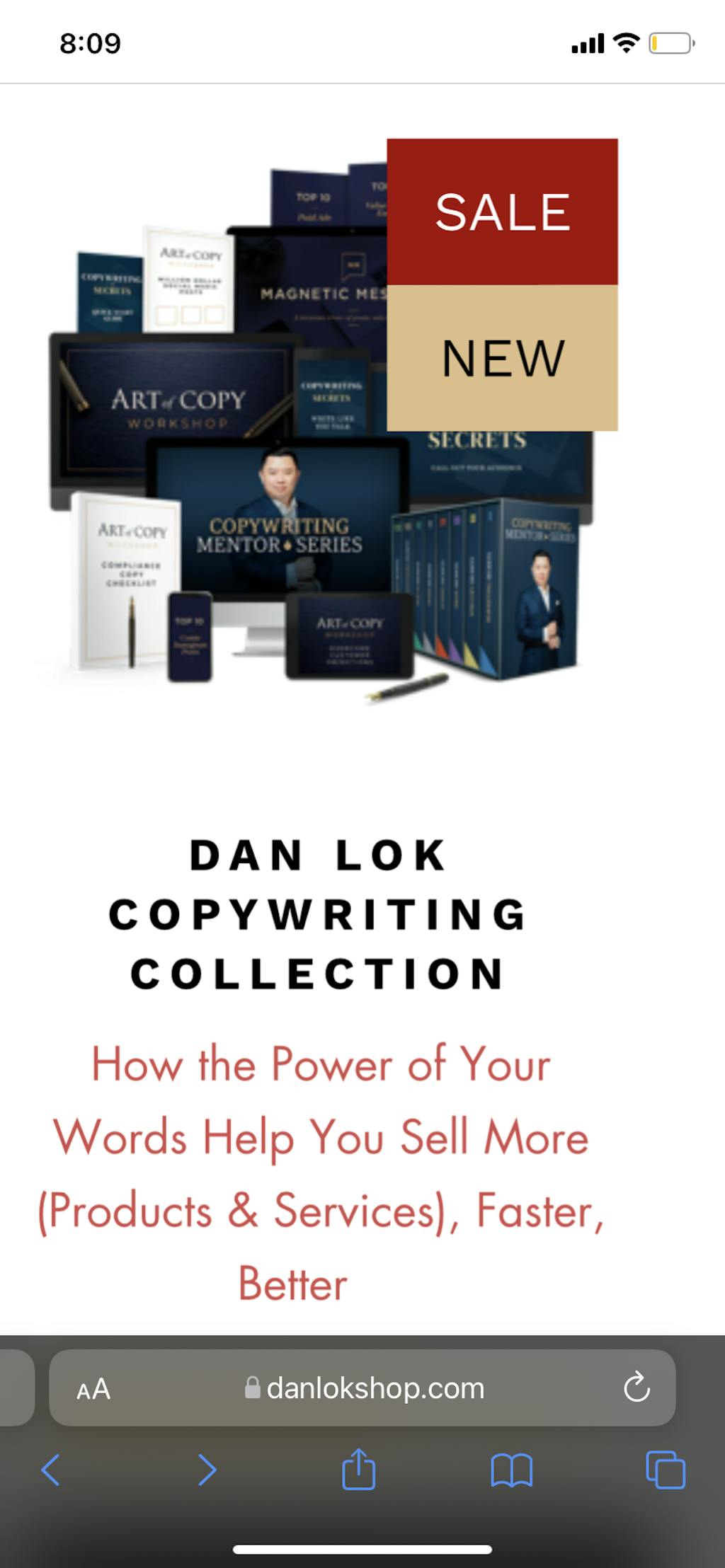 Dan Lok Copywriting Collection The Dan Lok Shop