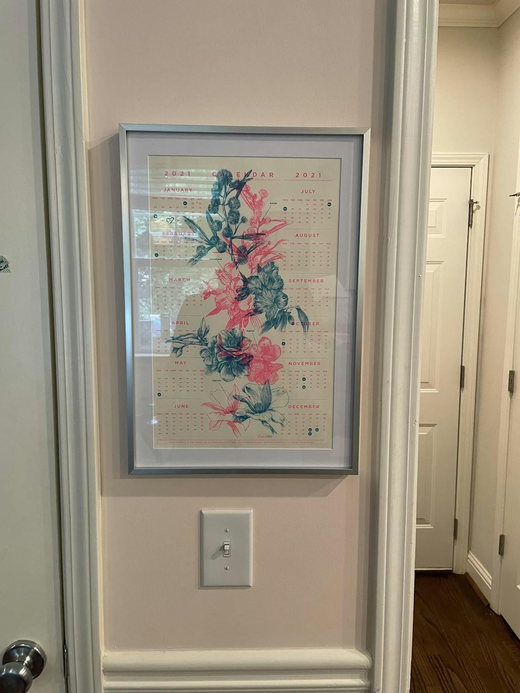 13" x 19" Deluxe Silver Aluminum Contemporary Picture Frame, 11" x 17" Matted