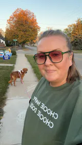 Choose Happy Choose Dogs Sweatshirt