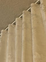 OooWow (25 meters/200 Hooks) - Wave Fold Curtain Tape - Ripple Fold Curtain  Header Tape - Curtain Tape for Hooks - Drapery Tape - Wave Curtain Tape 