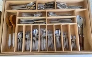 Silverware Drawer Organizer, Maple