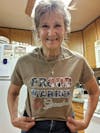 T-Shirt Proud Marine Grandma (Your Choice of Colors)
