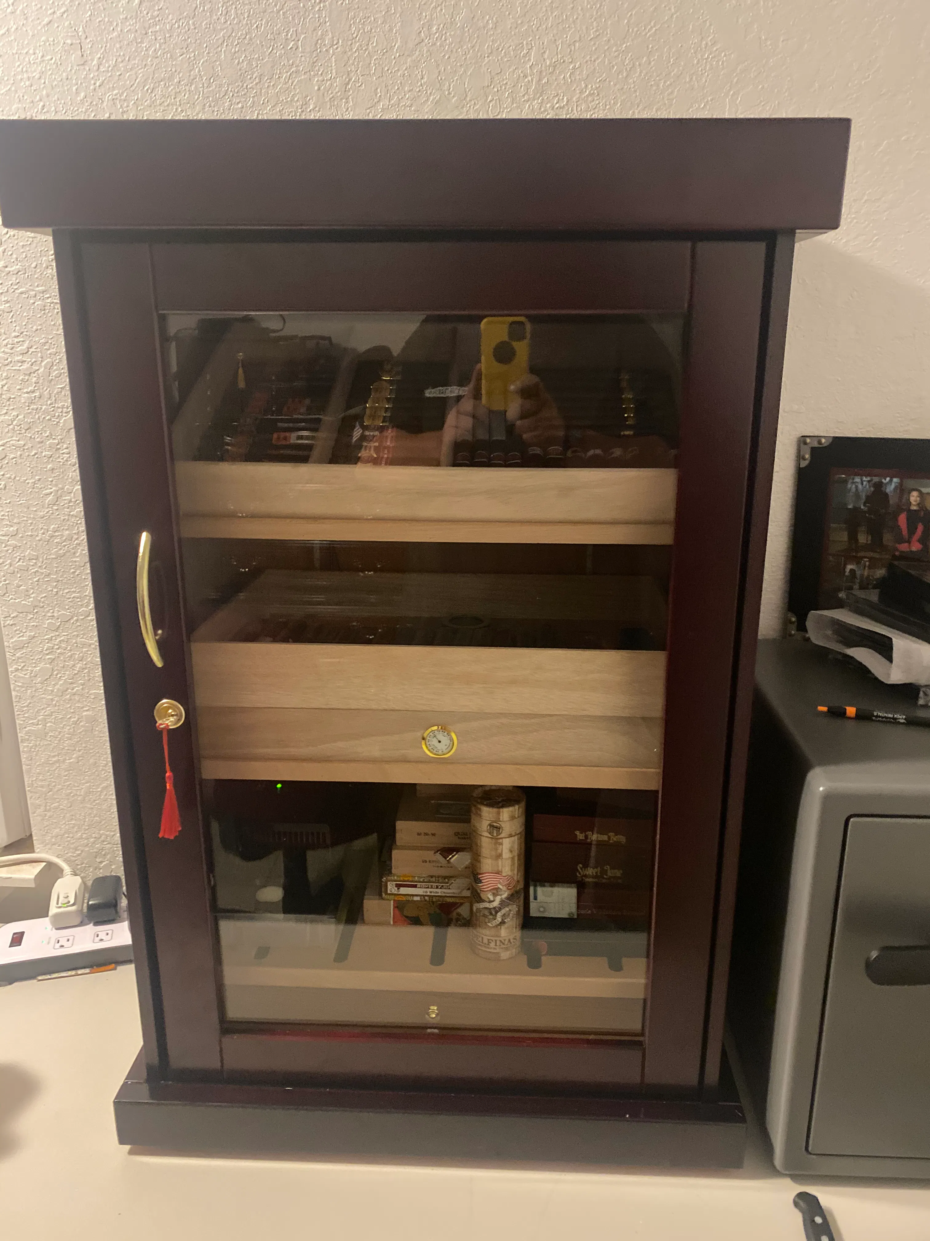 The Spartacus Cigar Humidor Cabinet By Prestige Imports The Elegant Bar