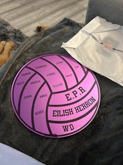 Netball Coach Plaque - Personalised End of Season Gift