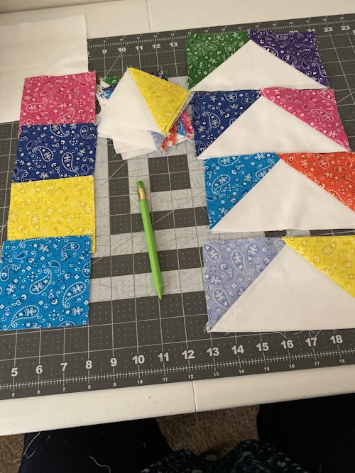 The Hen House Table Runner Quilt Kit Fabric Pattern Binding Backing ALL PRE CUT 16" X 60" Beginner Friendly
