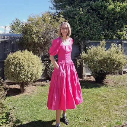 Cotton Poplin - Hot Pink The Fabric Store Cotton Poplin - Hot Pink The Fabric Store