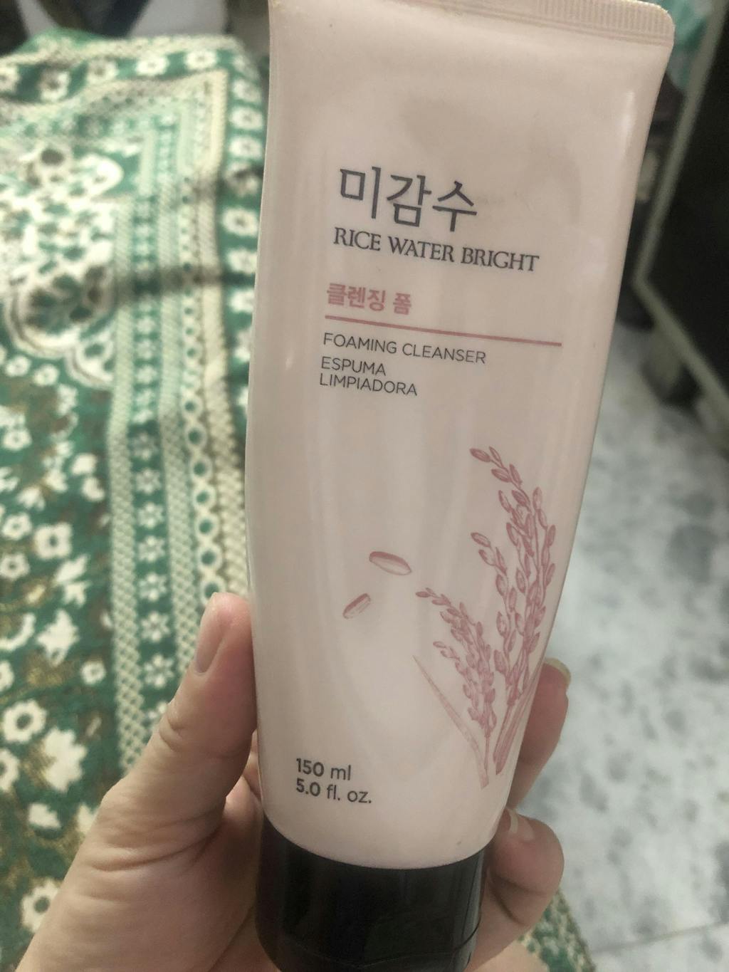 Rice Water Bright Cleansing Foam 150 ml – The Face Shop