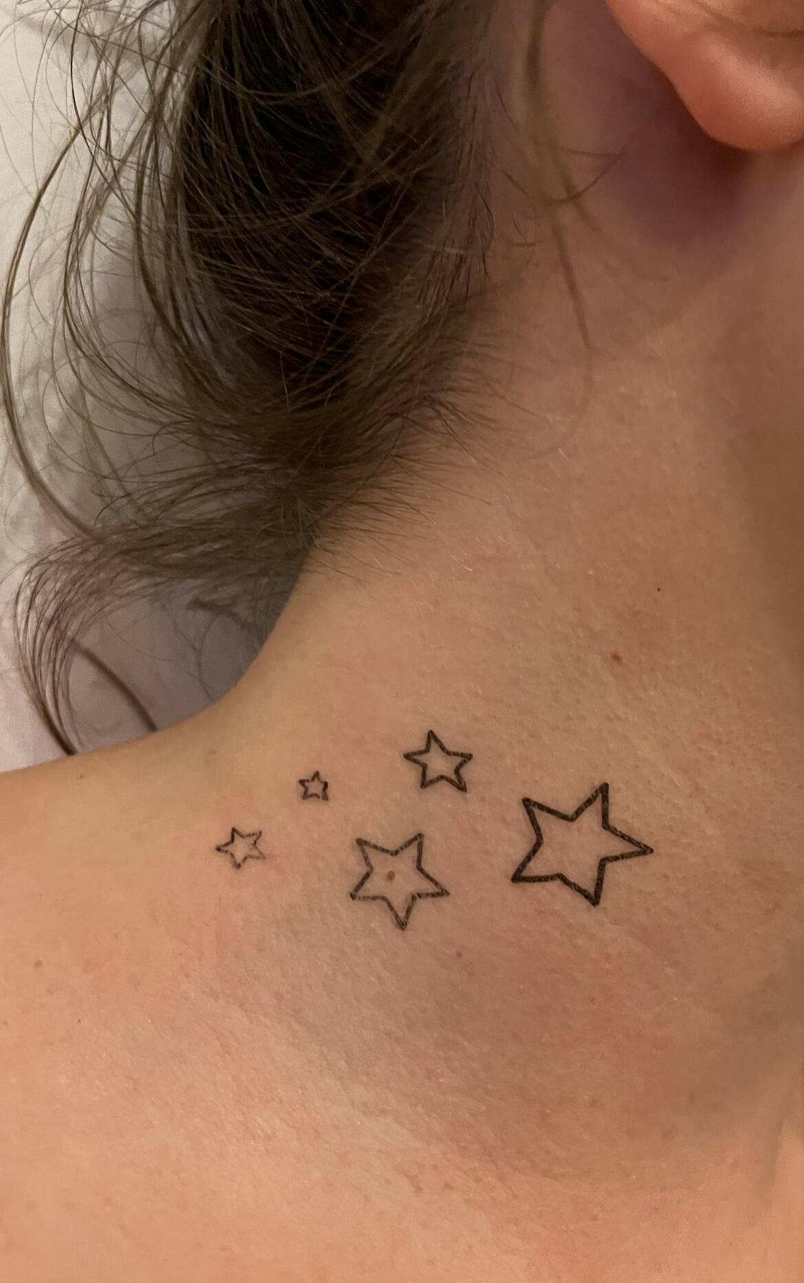 Flash-Tattoos  Sternenregen: Himmlisches temporäres Tattoo – The Flash  Tattoo