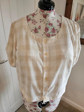Chalk and Notch Wren Blouse and Dress