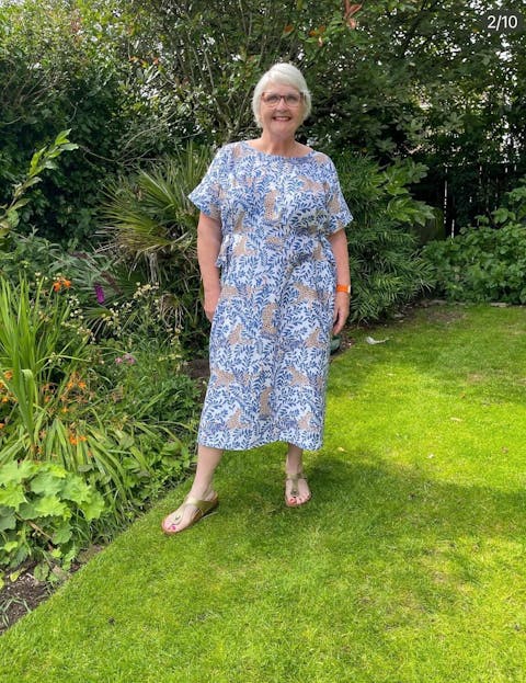 Sewing Therapy Tie Dress