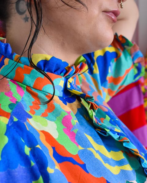 Fabric Godmother Carnation Blouse