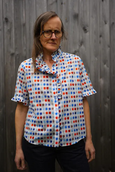 Fabric Godmother Carnation Blouse