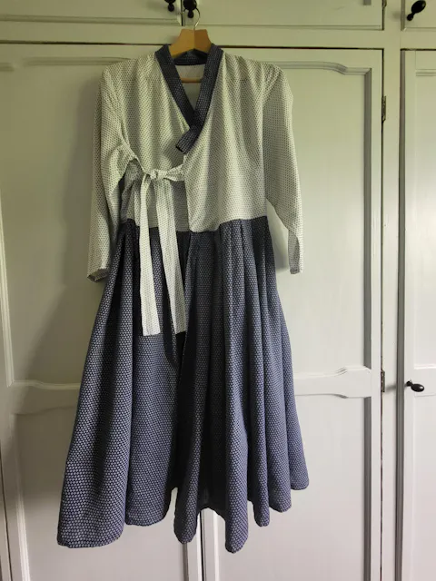 Sewing Therapy Hanbok Wrap Dress