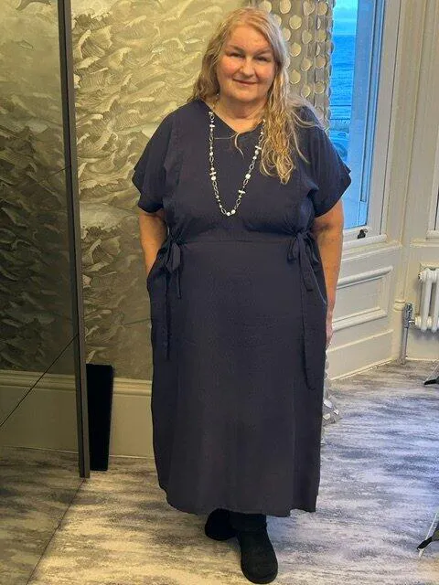 Sewing Therapy Tie Dress