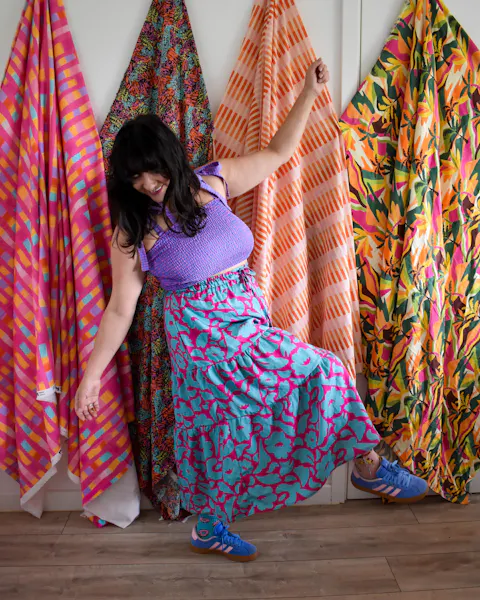 True Bias Mave Skirt