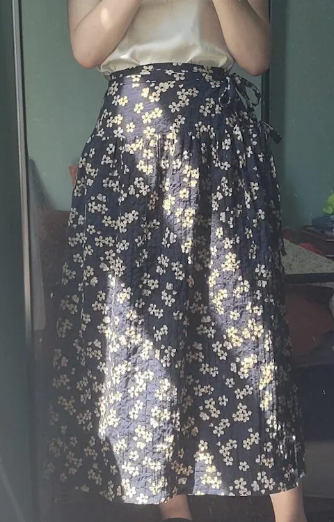 Sewing Therapy La Ciotat Wrap Skirt