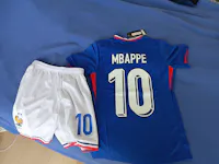 Football jersey France Home Mbappe 24/26 number#10 ( France away shirt  / French european jersey )