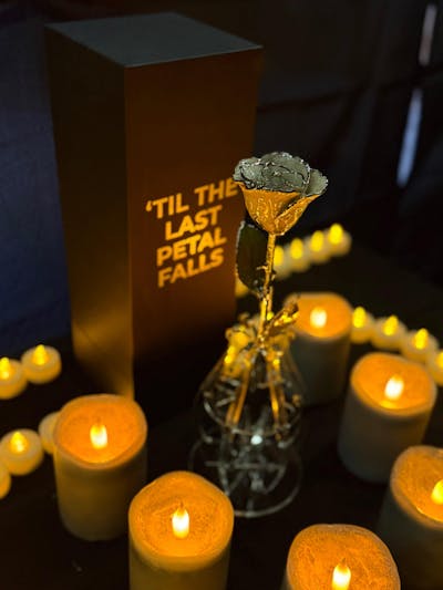 "'Til the Last Petal Falls" Bloom Box & Phantom Vase