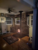 Rustic Repurposed Railroad Spike Barn Star. Three Piece Set Includes Railroad Spike Hook and Amish Harness Leather Strap