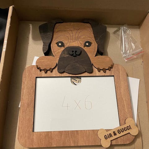 Personalized Dog Memorial Gift | Custom Pet Photo Frame