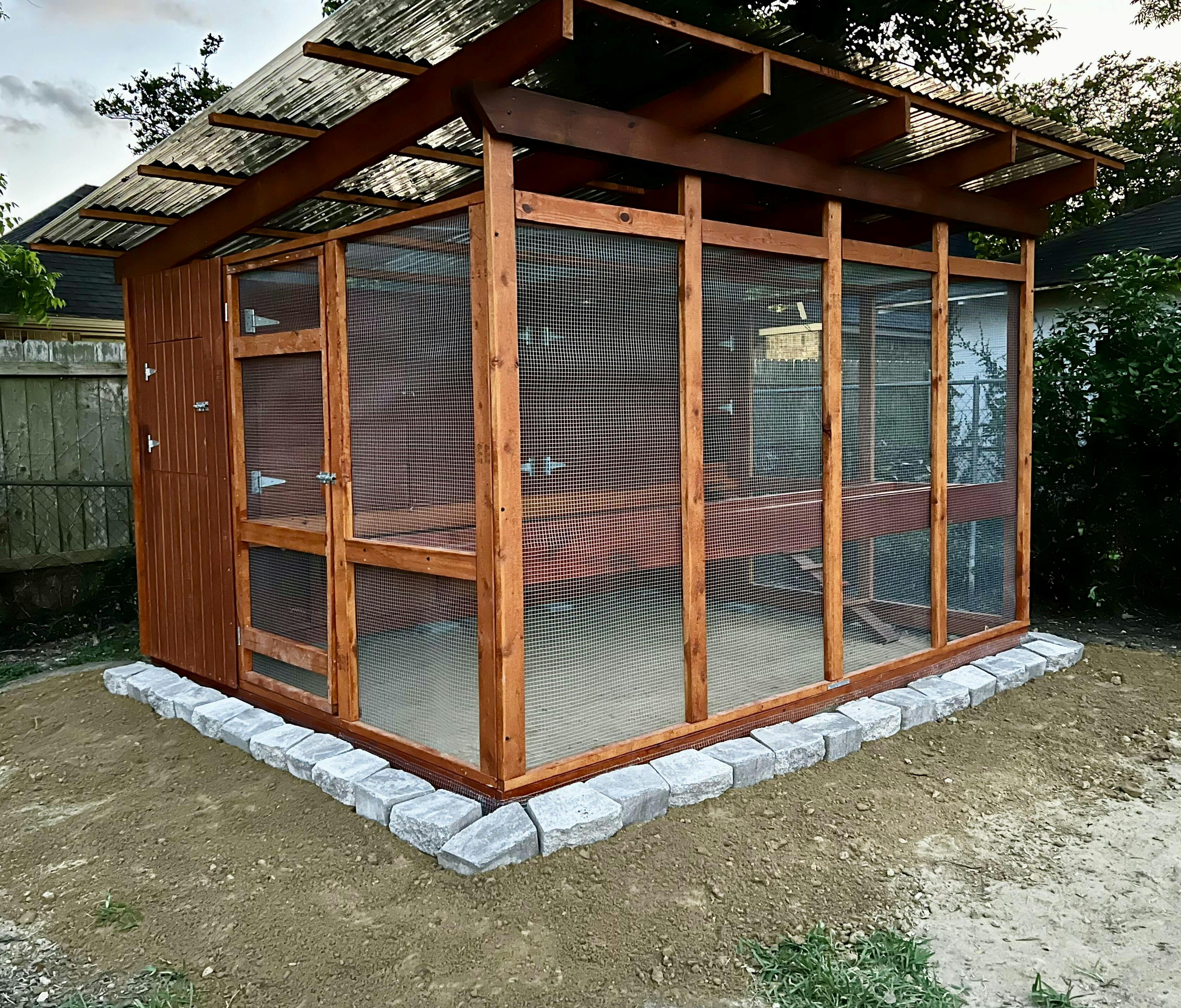 The Garden Loft Large WalkIn Chicken Coop Plans The Garden Coop